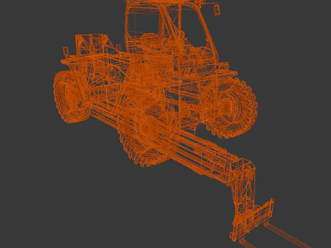 Y&uuml;kleme Makinesi 3D Model