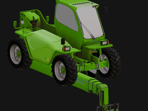 Y&uuml;kleme Makinesi 3D Model