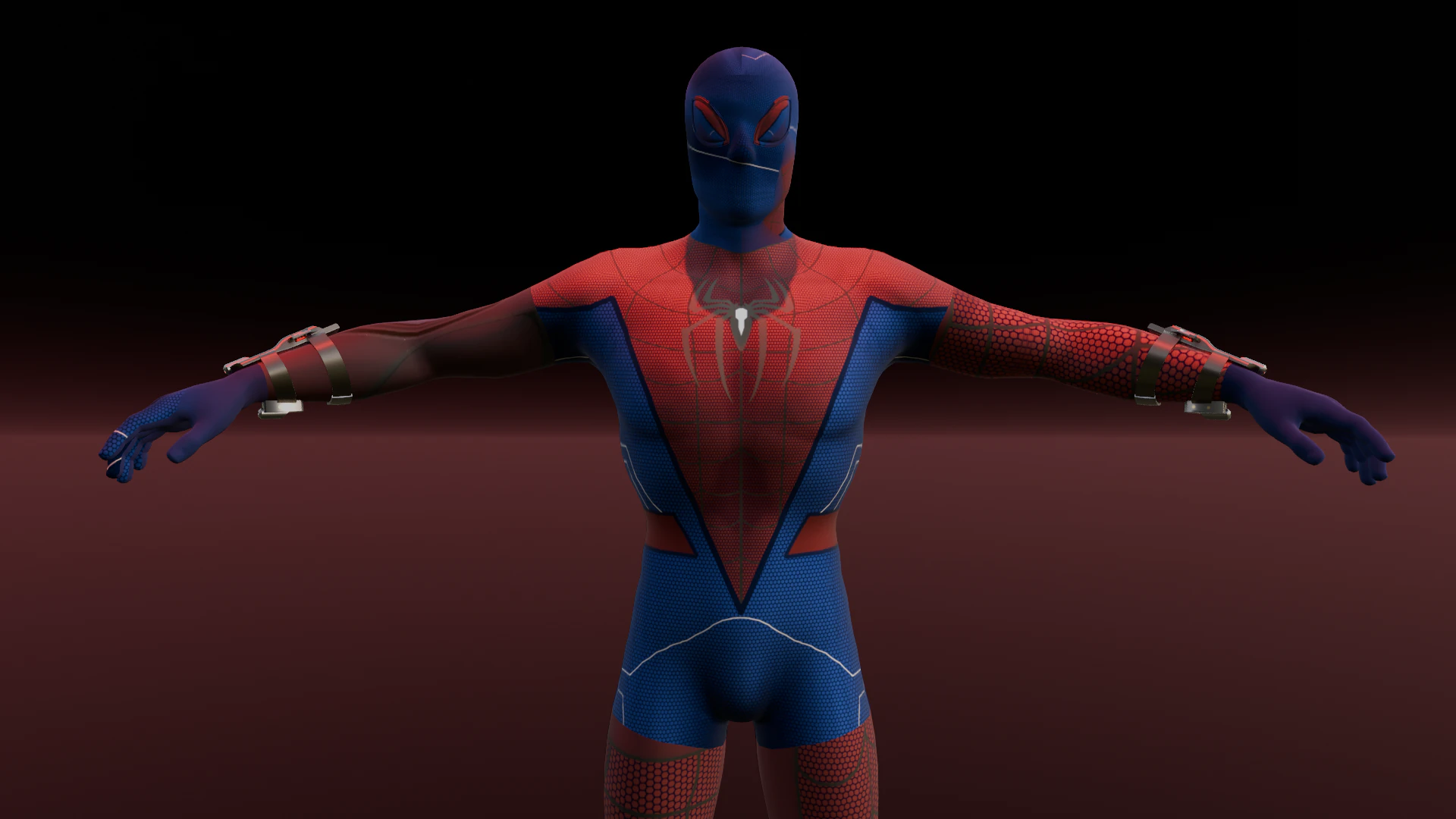 Spiderman 3D Model .c4d .max .obj .3ds .fbx .stl .blend 