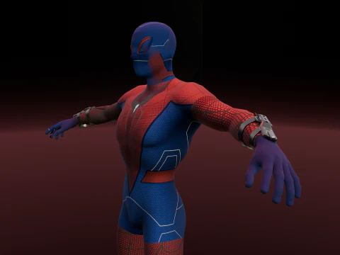 Spiderman 3D Model