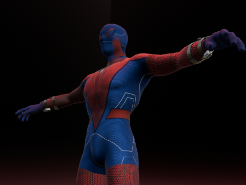 Spiderman 3D Модель