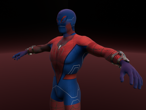 Spiderman 3D Модель