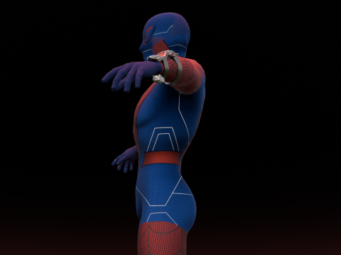 Spiderman 3D Модель