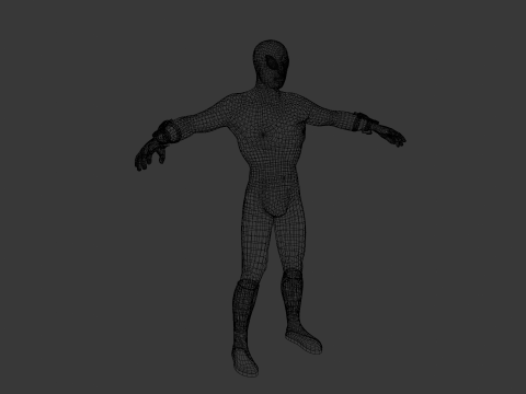 Spiderman 3D Модель