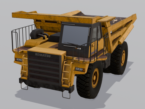 Industrial Machine 3D Model