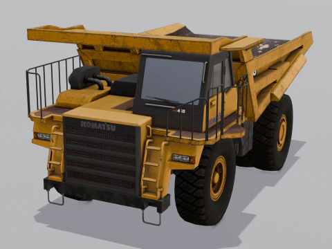 Macchina industriale Modello 3D