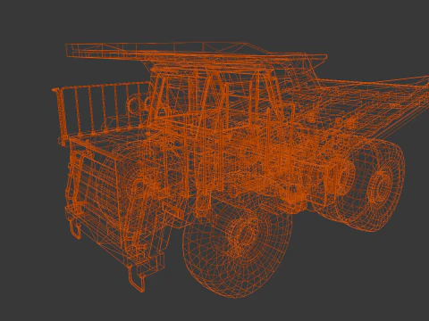 Maszyna przemysłowa Model 3D
