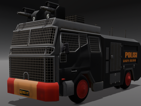 Van - Detailed Description 3D Model