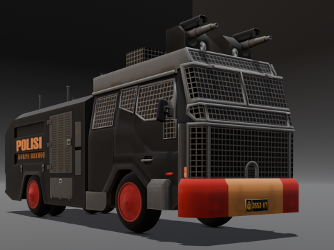 Van - Detailed Description 3D Model