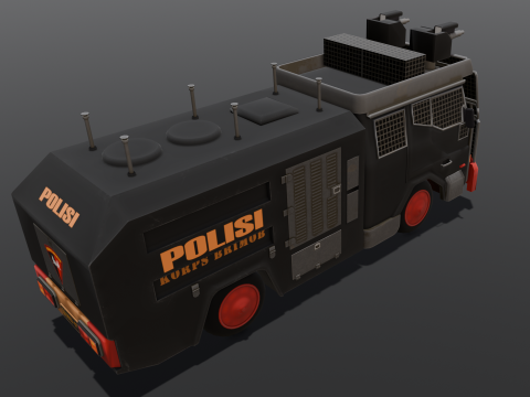 Van - Detailed Description 3D Model