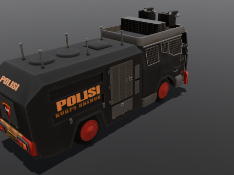 Van - Detailed Description 3D Model