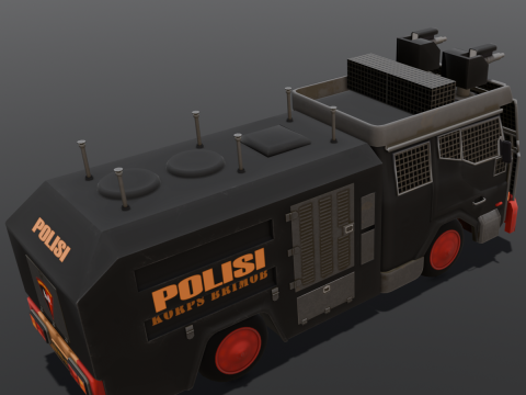 Van - Detailed Description 3D Model