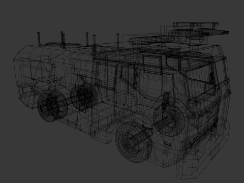 Van - Detailed Description 3D Model
