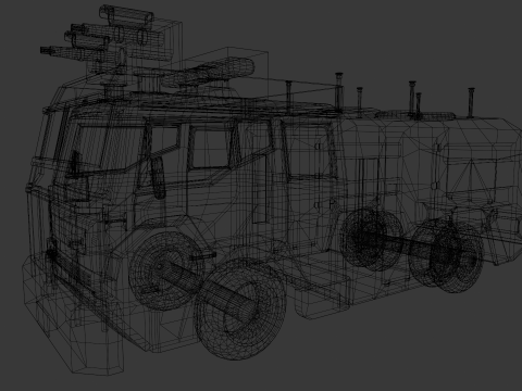 Van - Detailed Description 3D Model