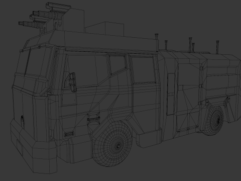 Van - Detailed Description 3D Model