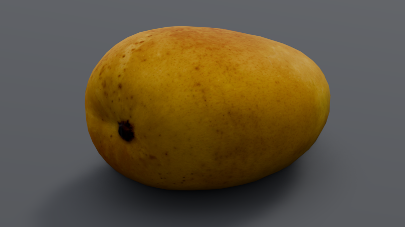 Mango 3D 模型 .c4d .max .obj .3ds .fbx .stl .blend 