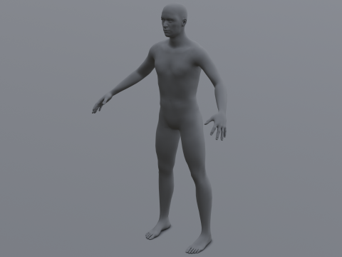Human Family Base Pack Model 3D