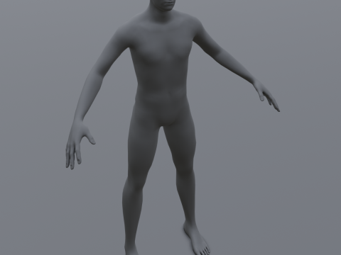 Human Family Base Pack Model 3D