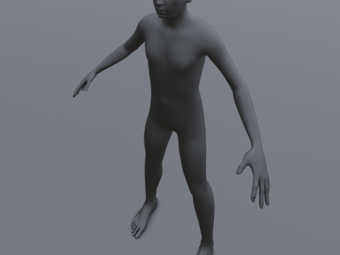 Human Family Base Pack Model 3D