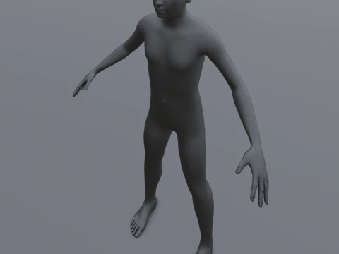 Human Family Base Pack 3D Model