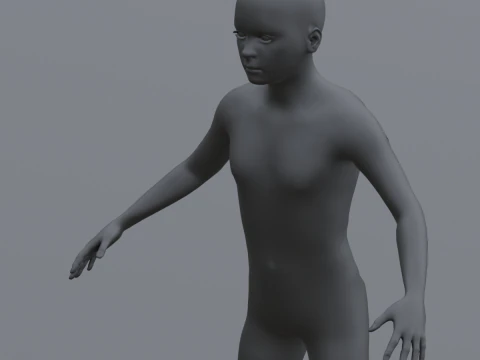 Human Family Base Pack 3D Model