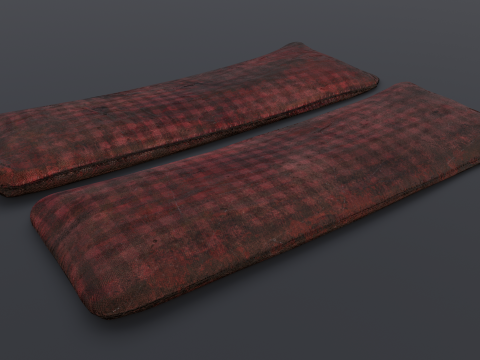 Old Bed Modello 3D