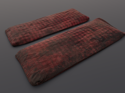 Old Bed 3D Model