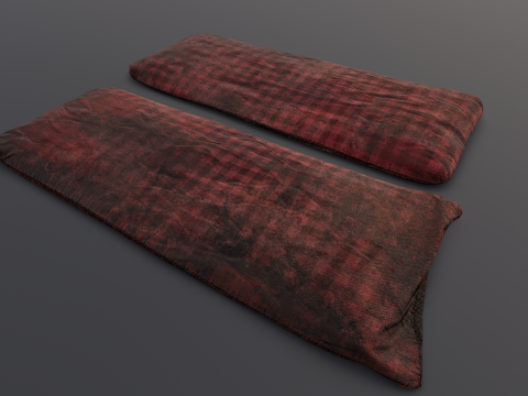 Old Bed 3D Model