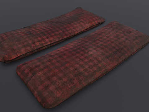 Old Bed 3D Model