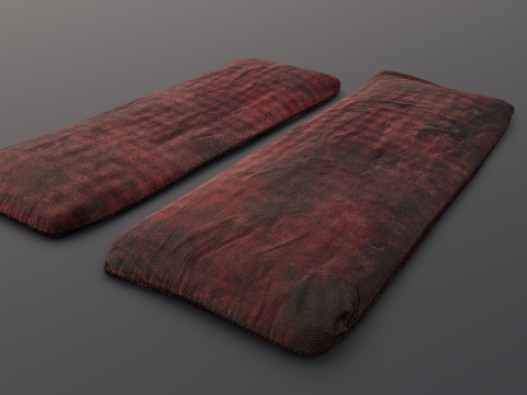 Old Bed 3D Model