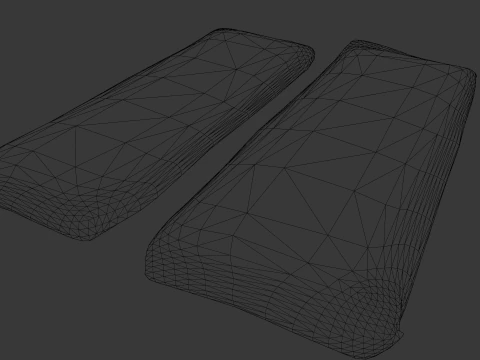 Tempat Tidur Tua Model 3D