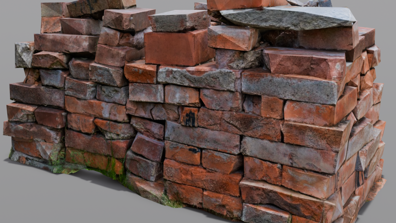 The Bricks 3D मॉडल .c4d .max .obj .3ds .fbx .stl .blend 