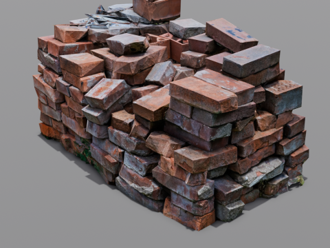 The Bricks 3D मॉडल