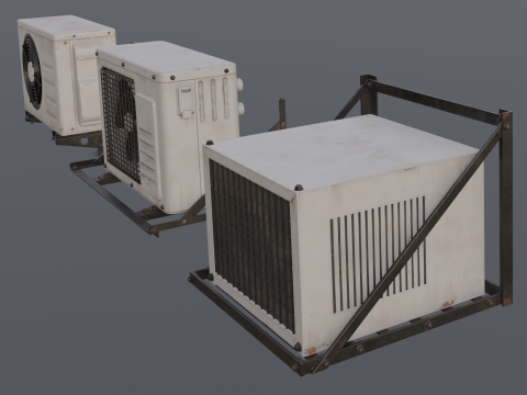 AC Pack 3Dモデル
