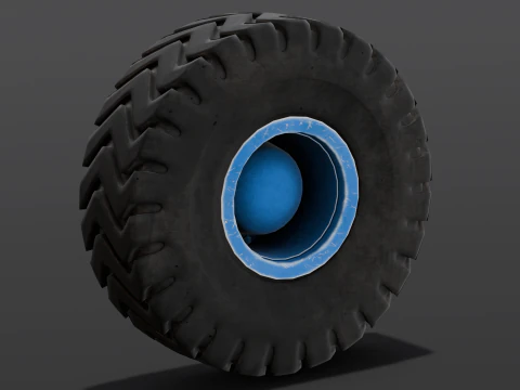 타이어 3D 모델