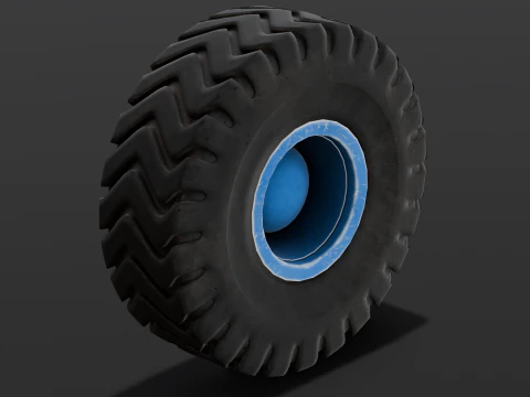 타이어 3D 모델