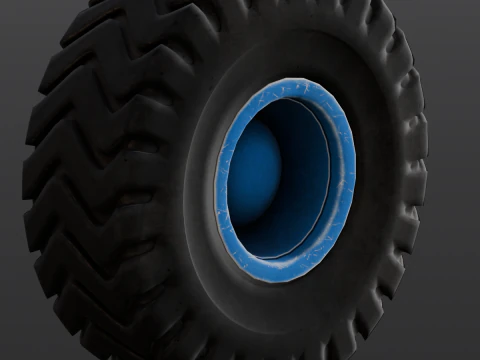 타이어 3D 모델