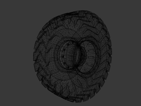 Tire Model 3D