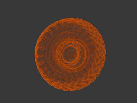 Tire Model 3D