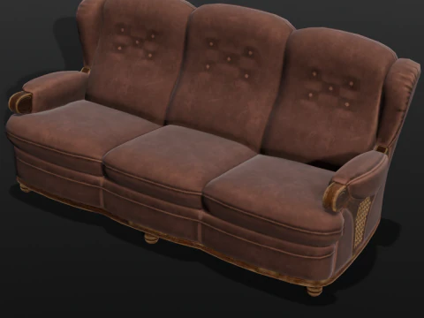 Sof&aacute; Modelo 3D