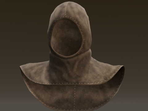 Knight Headdress 3D Model