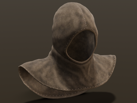 Knight Headdress 3D Model