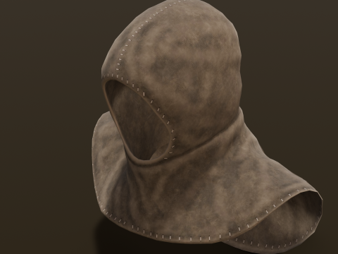 Knight Headdress 3D Model