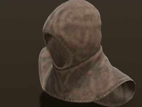 Knight Headdress 3D Model