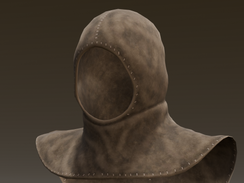 Knight Headdress 3D Model