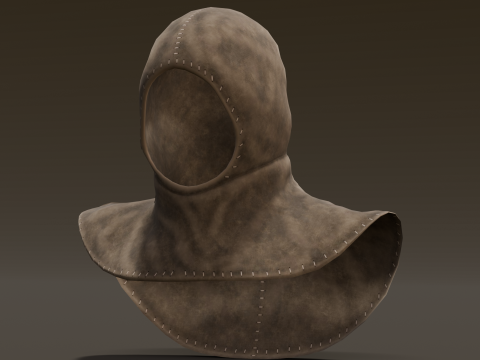 Knight Headdress 3D Model