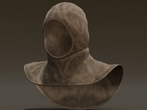 Knight Headdress 3D Model