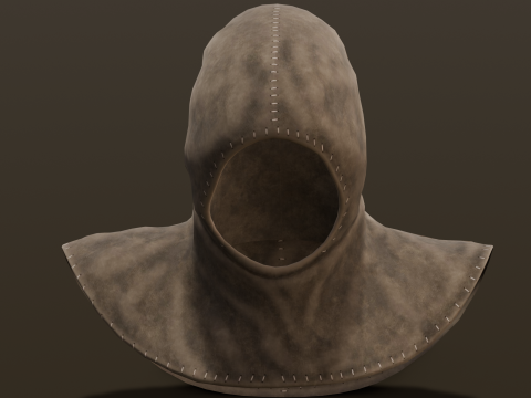Knight Headdress 3D Model