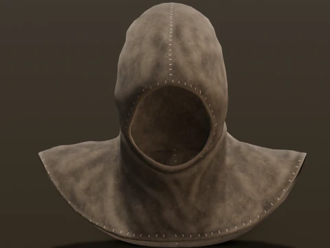 Knight Headdress 3D Model