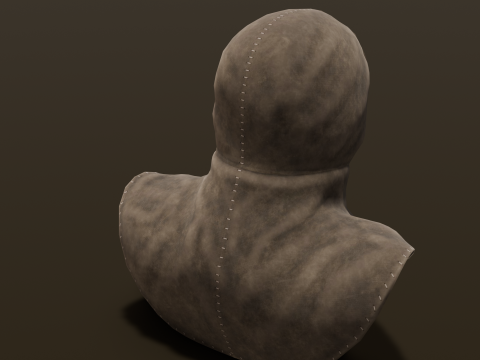 Knight Headdress 3D Model